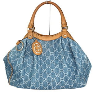 Gucci GG Denim Tote Bag